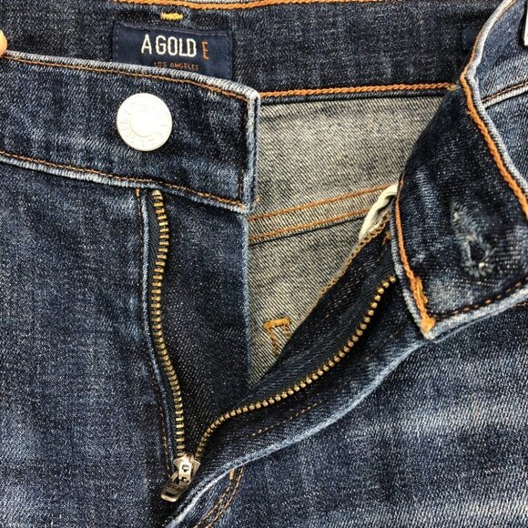 Agolde Sophie Crop Skinny Distressed Jeans size 28 - Picture 12 of 16